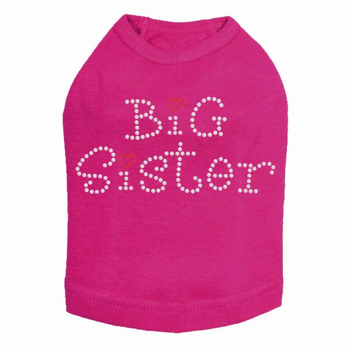 Big Sister Rhinestone Dog Tank