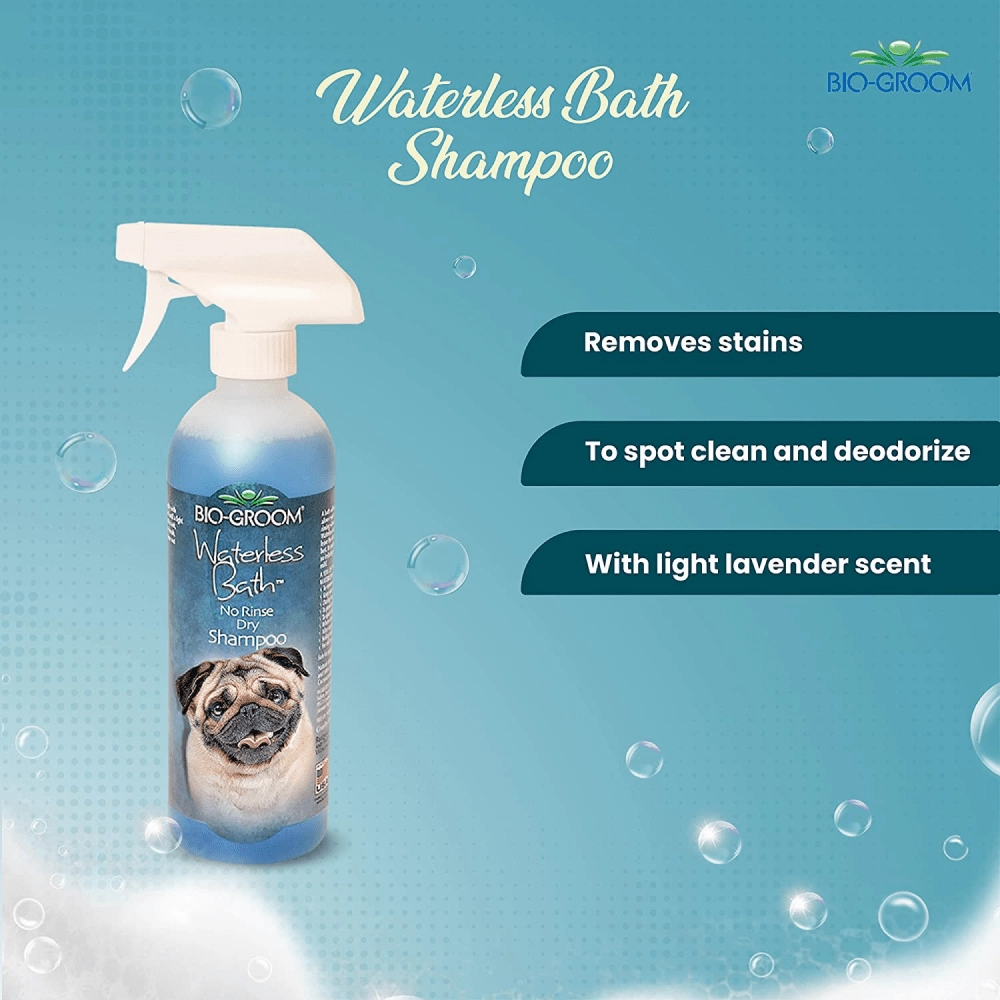 Bio Groom Waterless Bath Shampoo Spray For Dogs