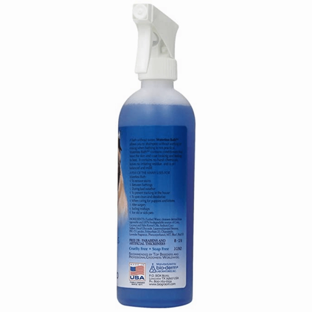 Bio Groom Waterless Bath Shampoo Spray For Dogs
