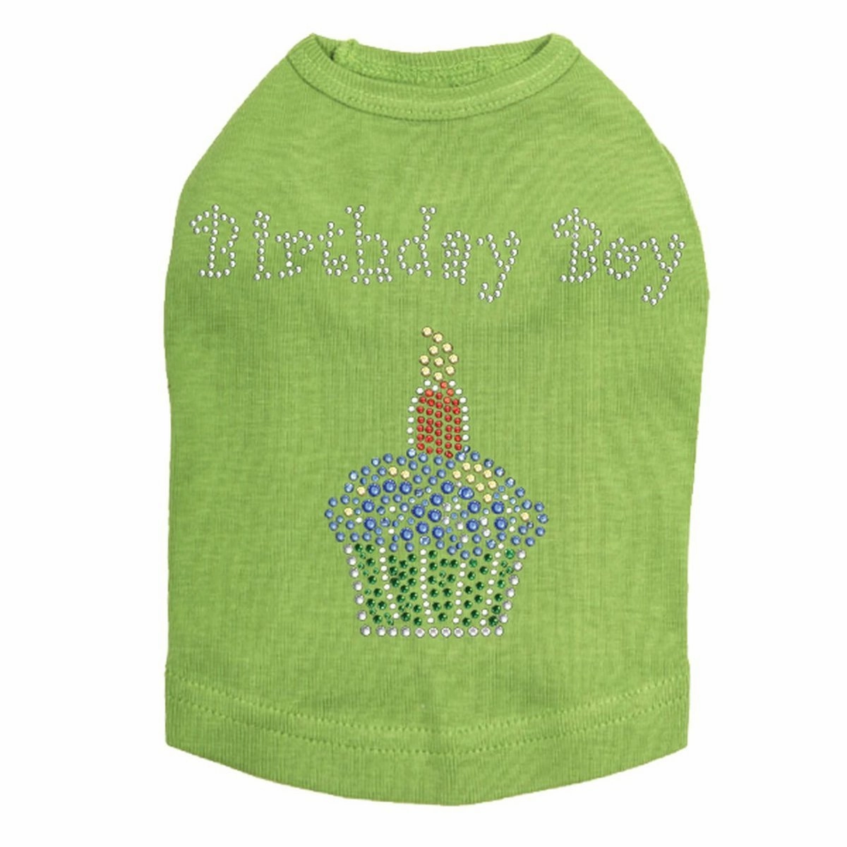 Birthday Boy Rhinestone Dog Tank