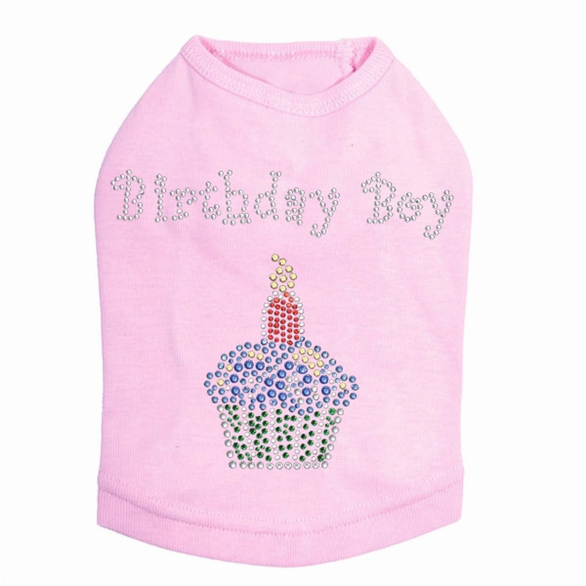 Birthday Boy Rhinestone Dog Tank