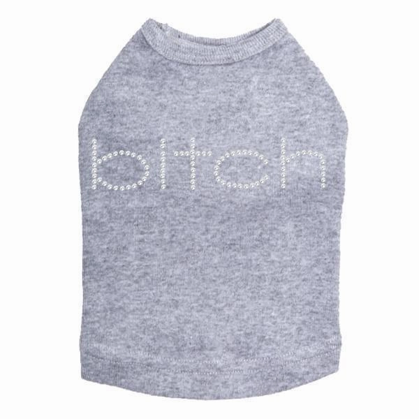 Bitch Rhinestone Dog Tank