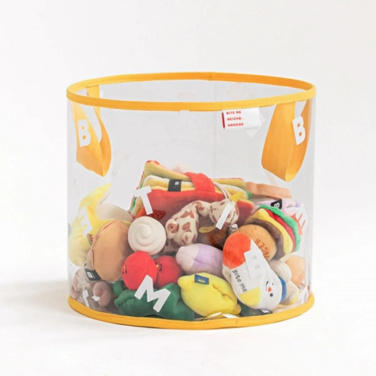Bite Me - Clear Toy Basket
