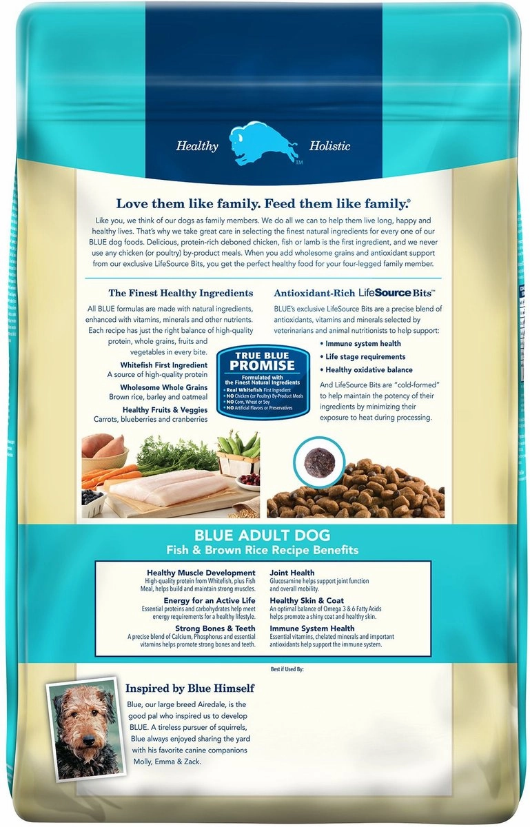 Blue Buffalo Life Protection Natural Fish & Brown Rice Recipe Adult Dry Dog Food