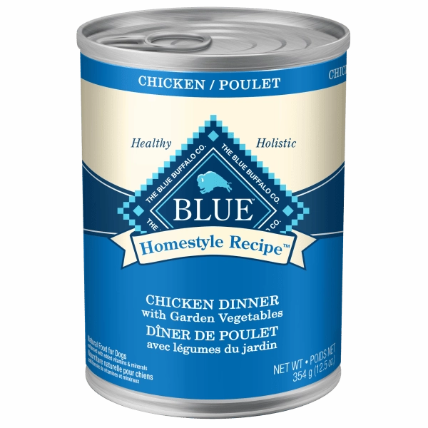 BLUE Homestyle Recipe Chicken Dinner Canned Dog Food
