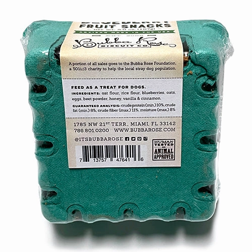 Blueberry Fruit Crate Boxed Dog Treats