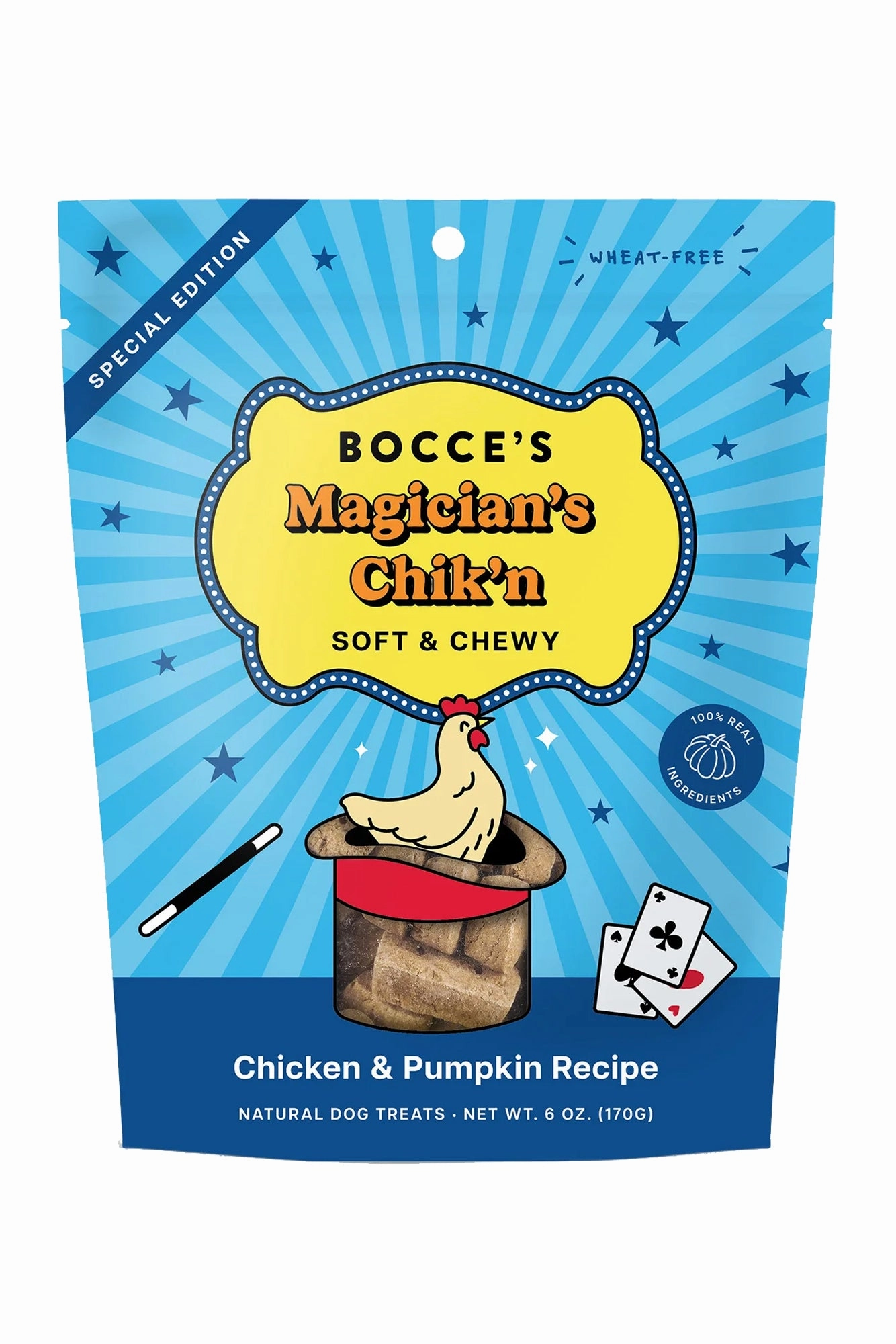 Bocce's Circus Magician's Chik'n Soft and Chewy Dog Treats