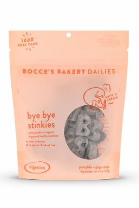 Bocce's Dailies Bye Bye Stinkies Soft and Chewy Dog Treats