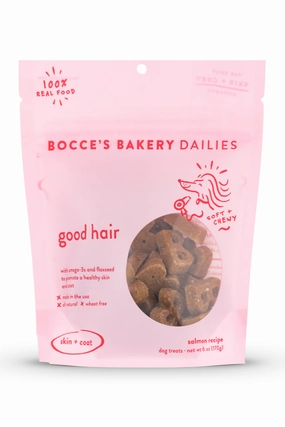 Bocce's Dailies Good Hair Soft and Chewy Dog Treats
