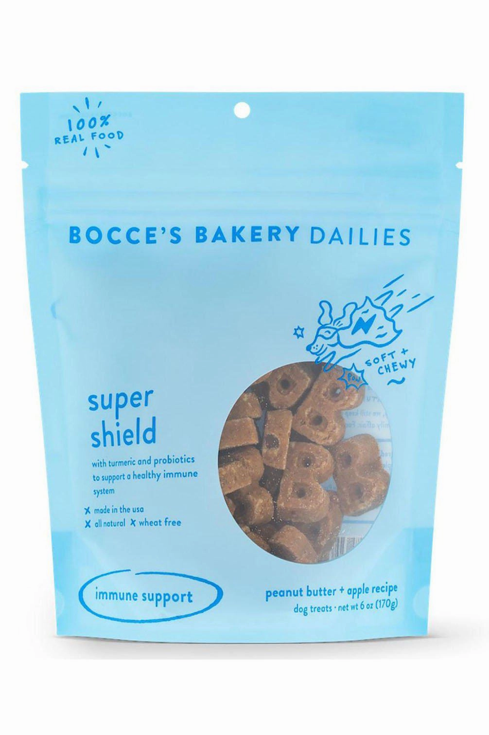 Bocce's Dailies Super Shield Soft and Chewy Dog Treats