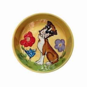Boxer 8 Dog Bowl