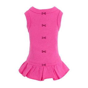 Candy Dog Dress Fuchsia