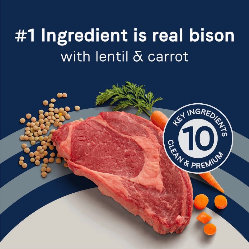 Canidae PURE Grain Free Dry Dog Food - Bison, Lentil & Carrot