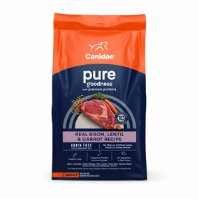 Canidae PURE Grain Free Dry Dog Food - Bison, Lentil & Carrot