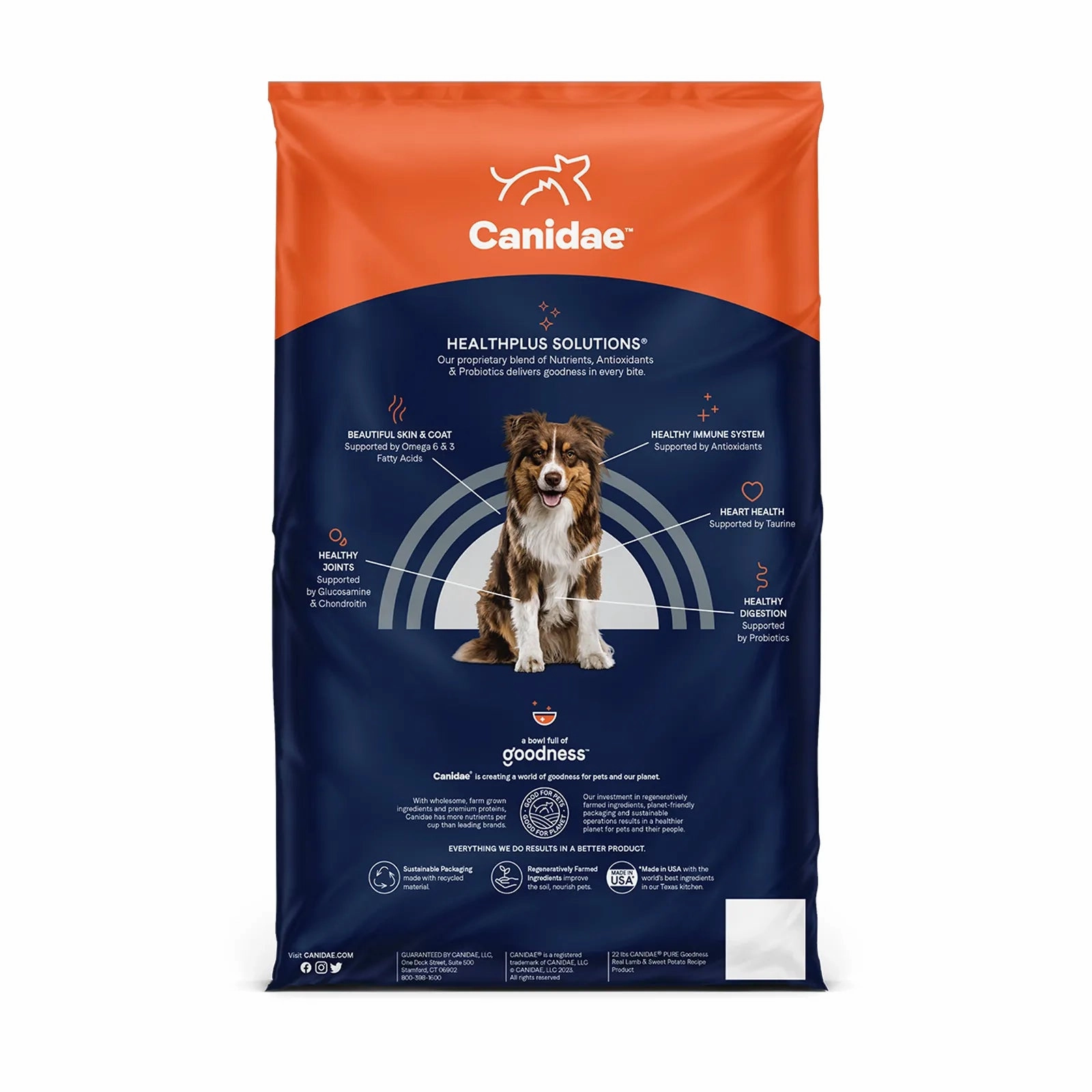Canidae PURE Grain Free Dry Dog Food - Lamb & Sweet Potato