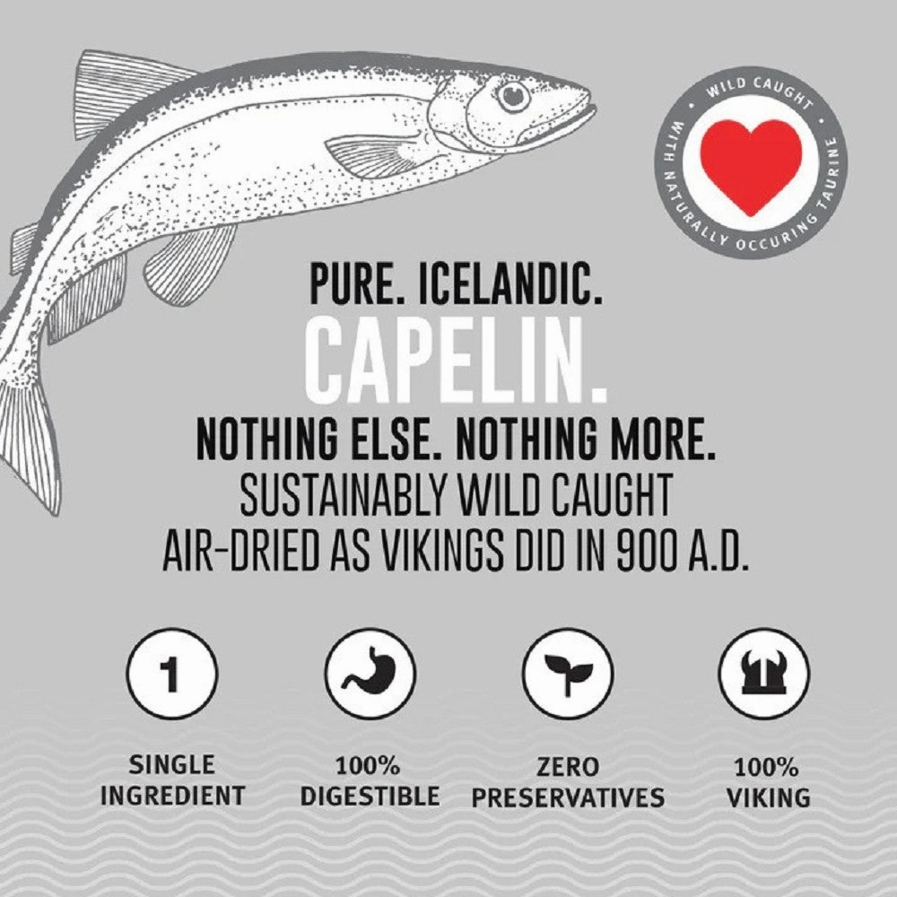 Capelin Whole Fish Dog Treats