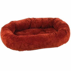Cherry Bones Microvelvet Donut Dog Bed