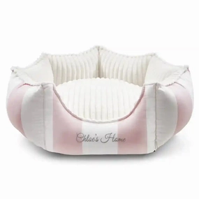 Chloe's Home Monte Carlo Bed for Dogs and Cats (Pink)