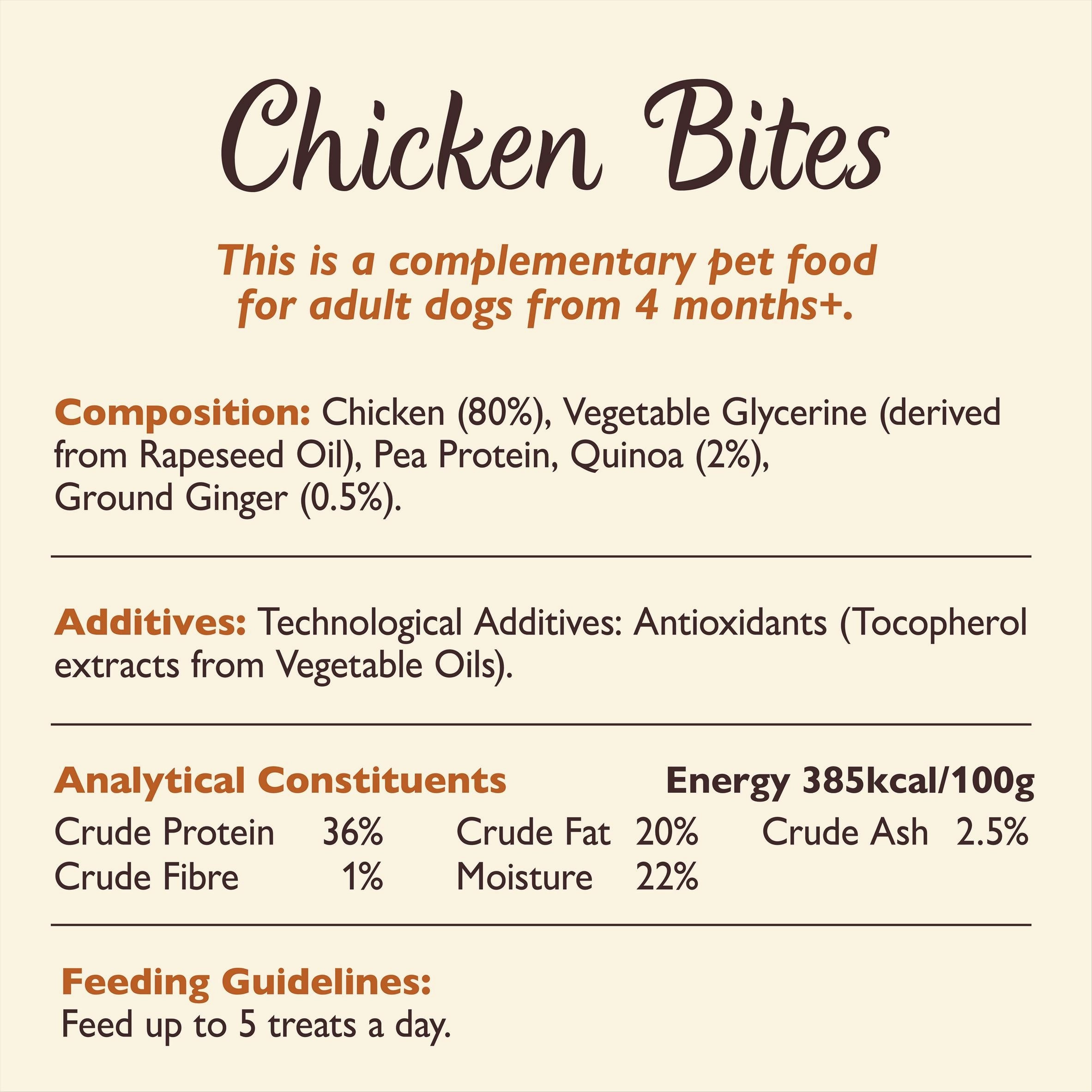 Chomp-Away Chicken Dog Jerky Treats