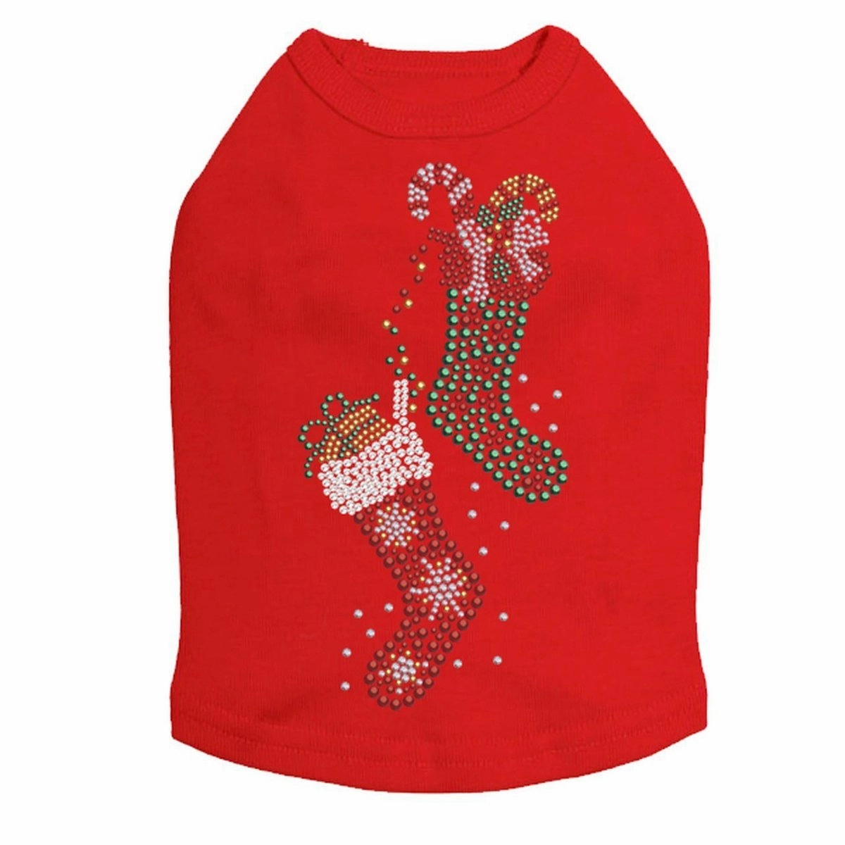 Christmas Stockings Dog Tank