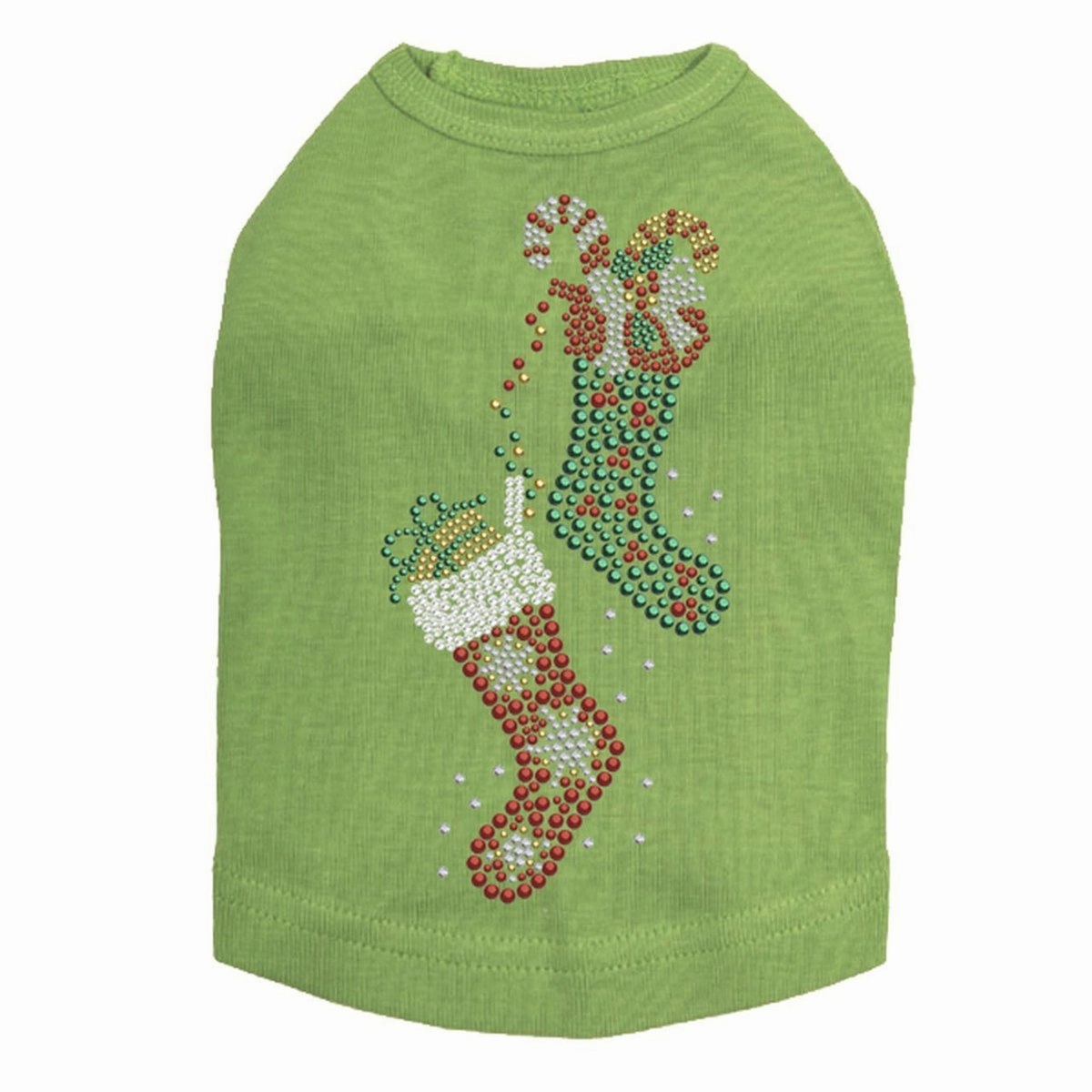 Christmas Stockings Dog Tank