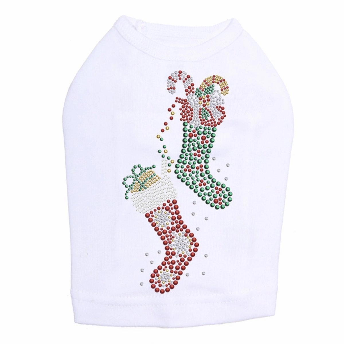 Christmas Stockings Dog Tank