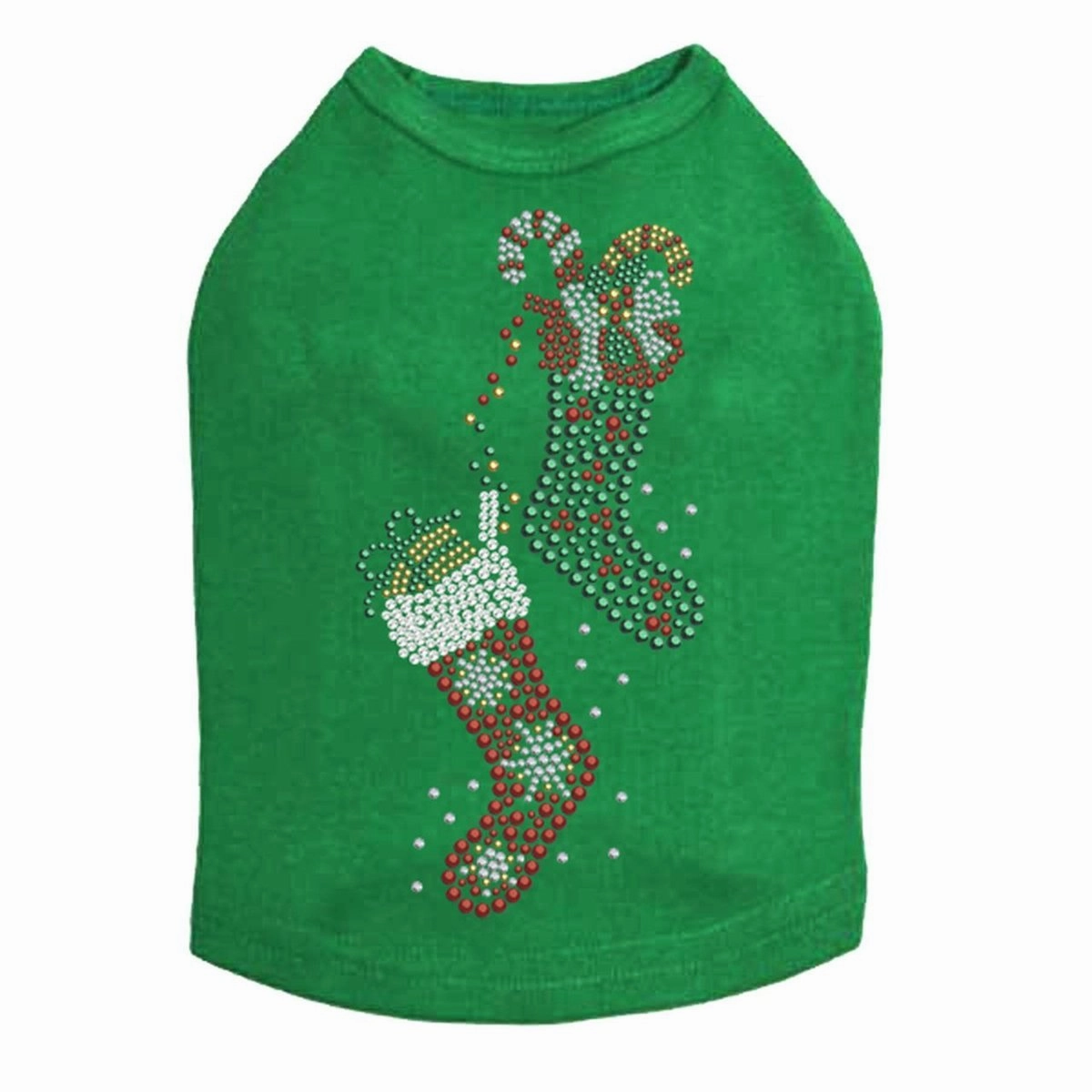 Christmas Stockings Dog Tank