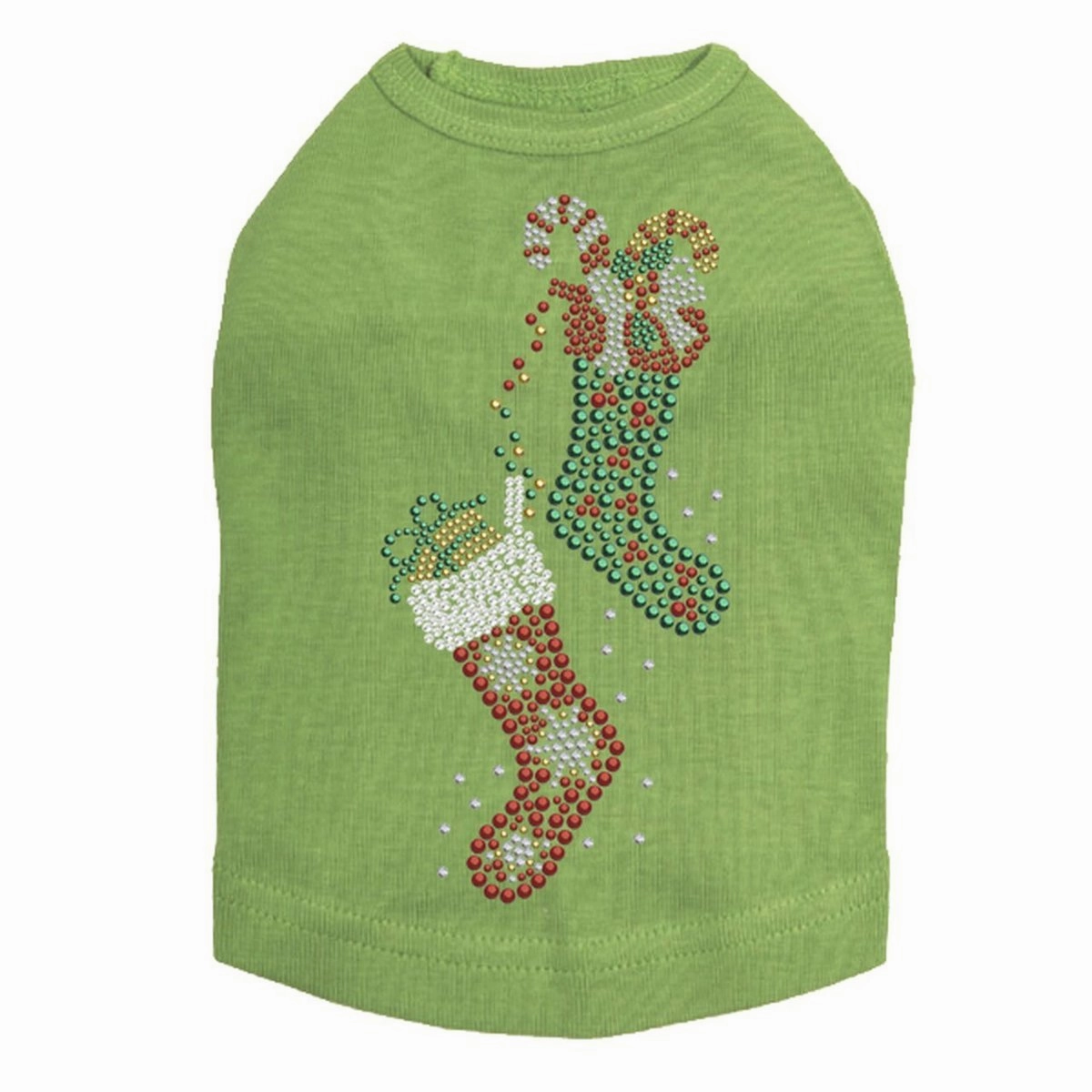 Christmas Stockings Dog Tank