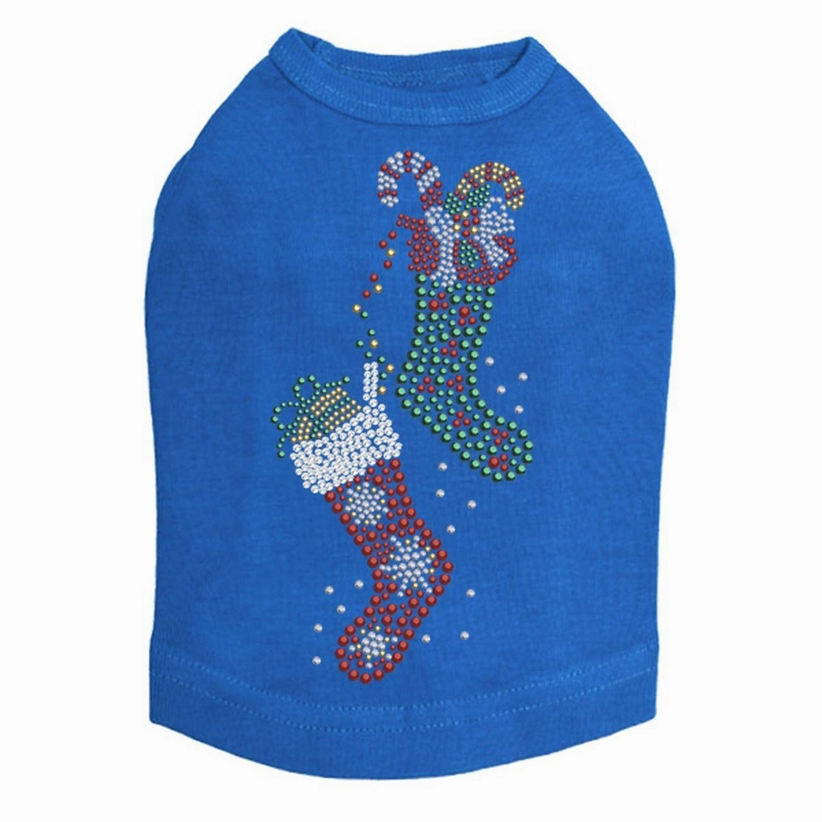 Christmas Stockings Dog Tank