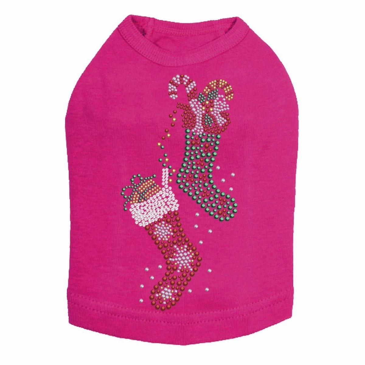 Christmas Stockings Dog Tank