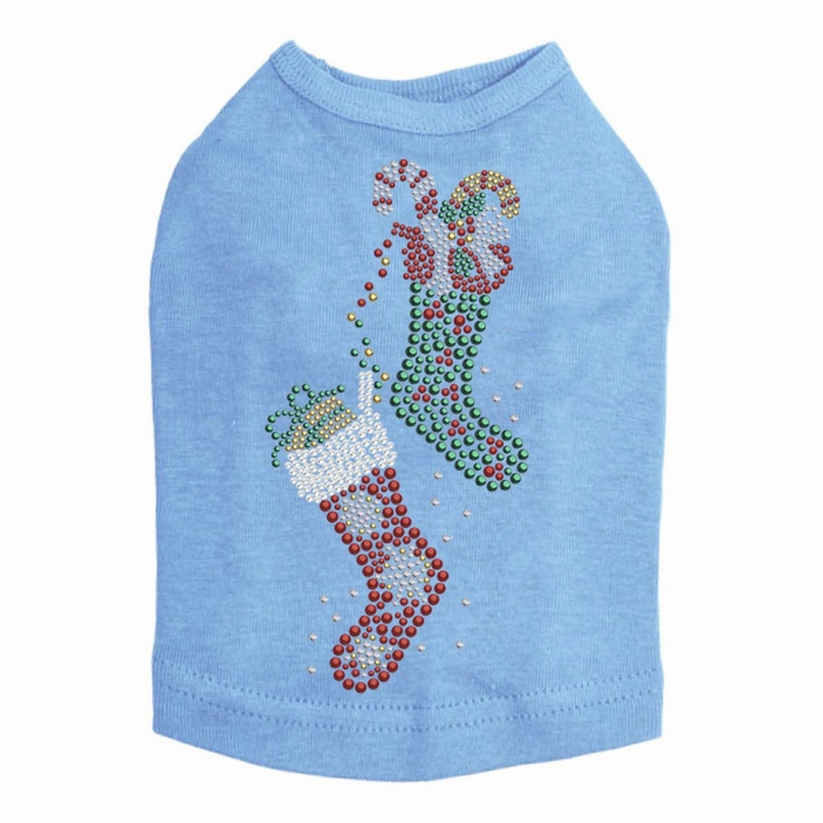 Christmas Stockings Dog Tank