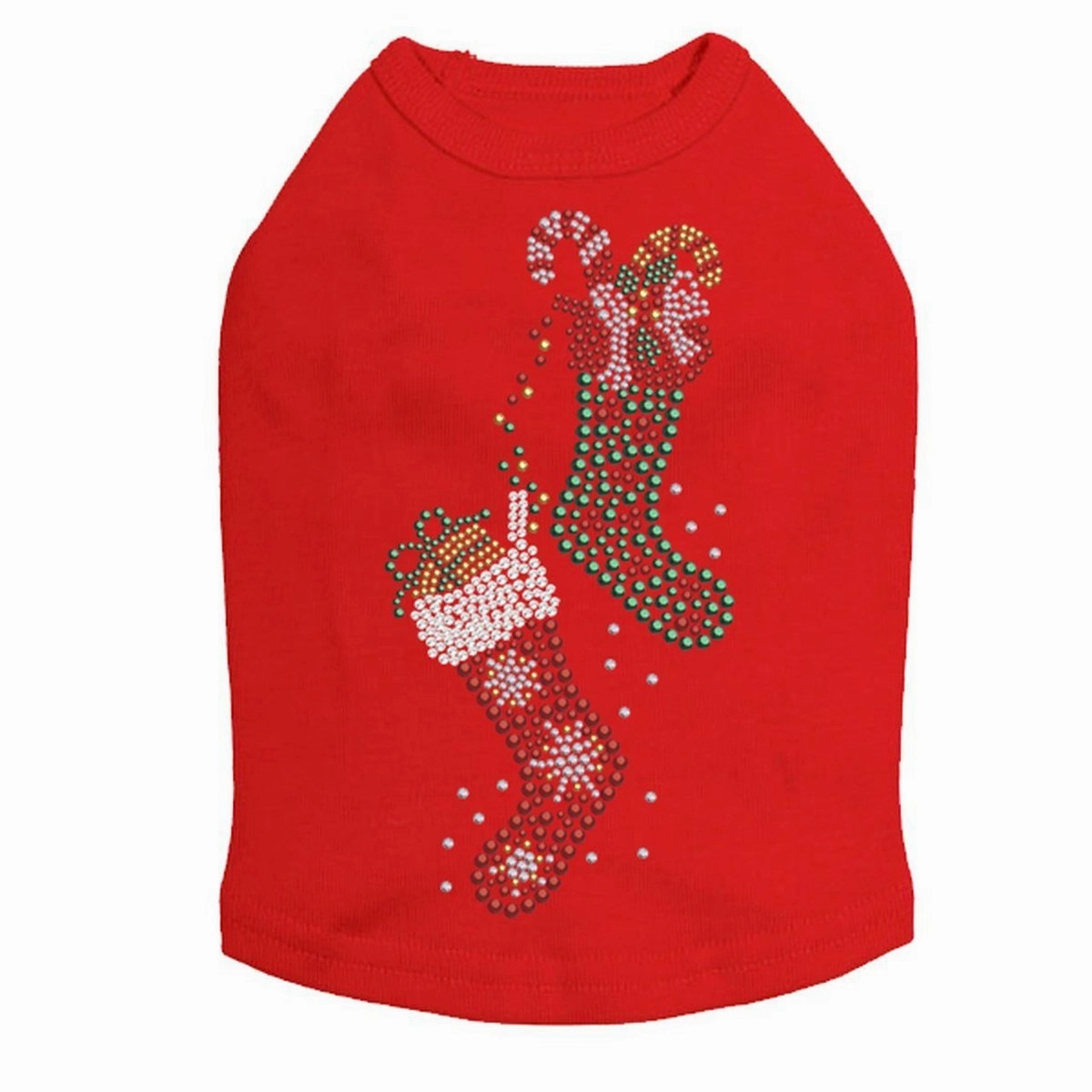 Christmas Stockings Dog Tank