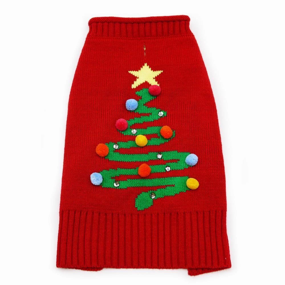 Christmas Tree Dog Sweater