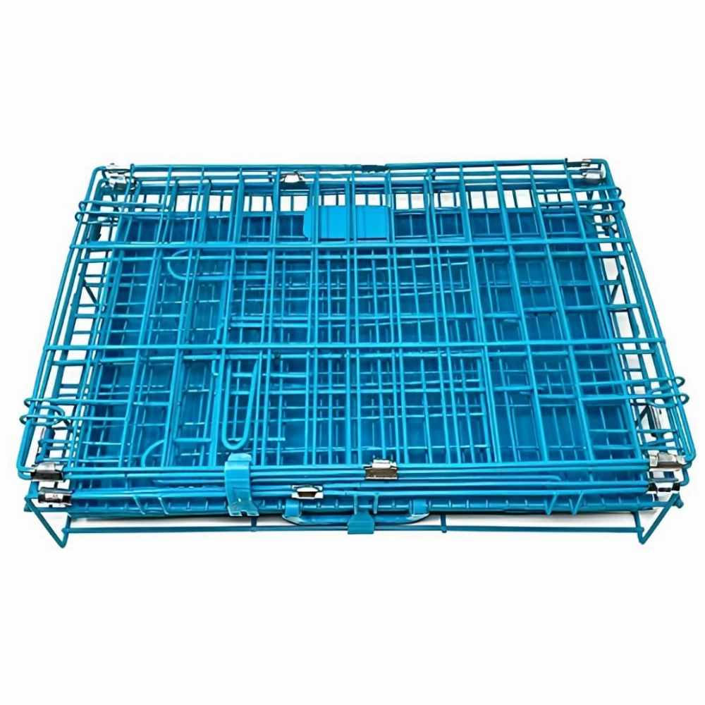 Chullbull Single Door Iron Powder Coated with Removable Tray Carrier for Dogs and Cats