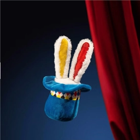 Circus Carnival Opening - Little Rabbit Pinch Hat Dog Plush Toy