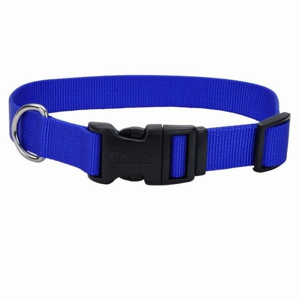 Coastal Adjustable Nylon Collar with Plastic Buckle
