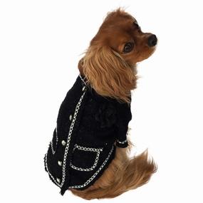 Coco Dog Coat Black