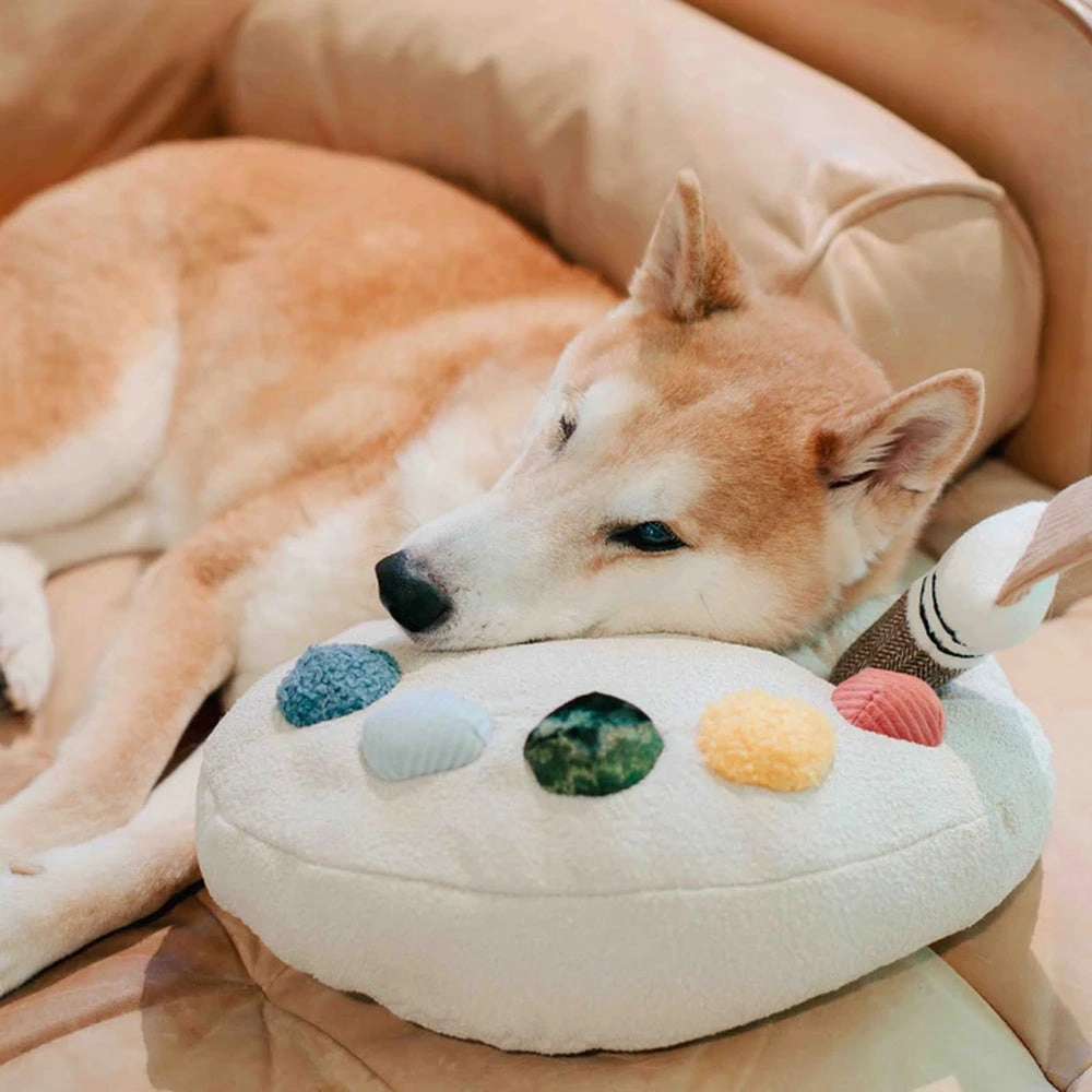 Colour Palette Set Cushion   Toss Dog Toy