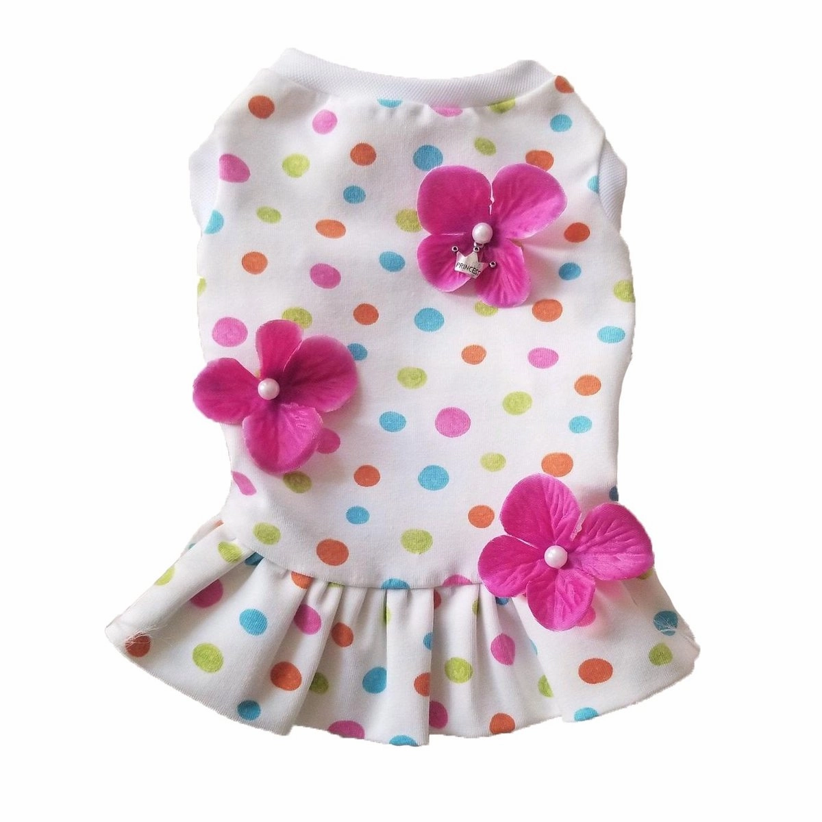 Confetti Floral Tank Dog Dress