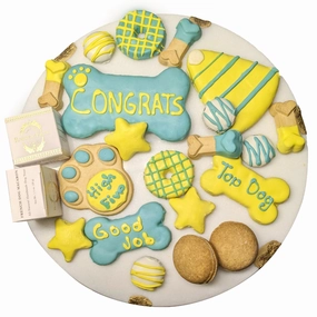 Congrats Dog Treats Gift Box