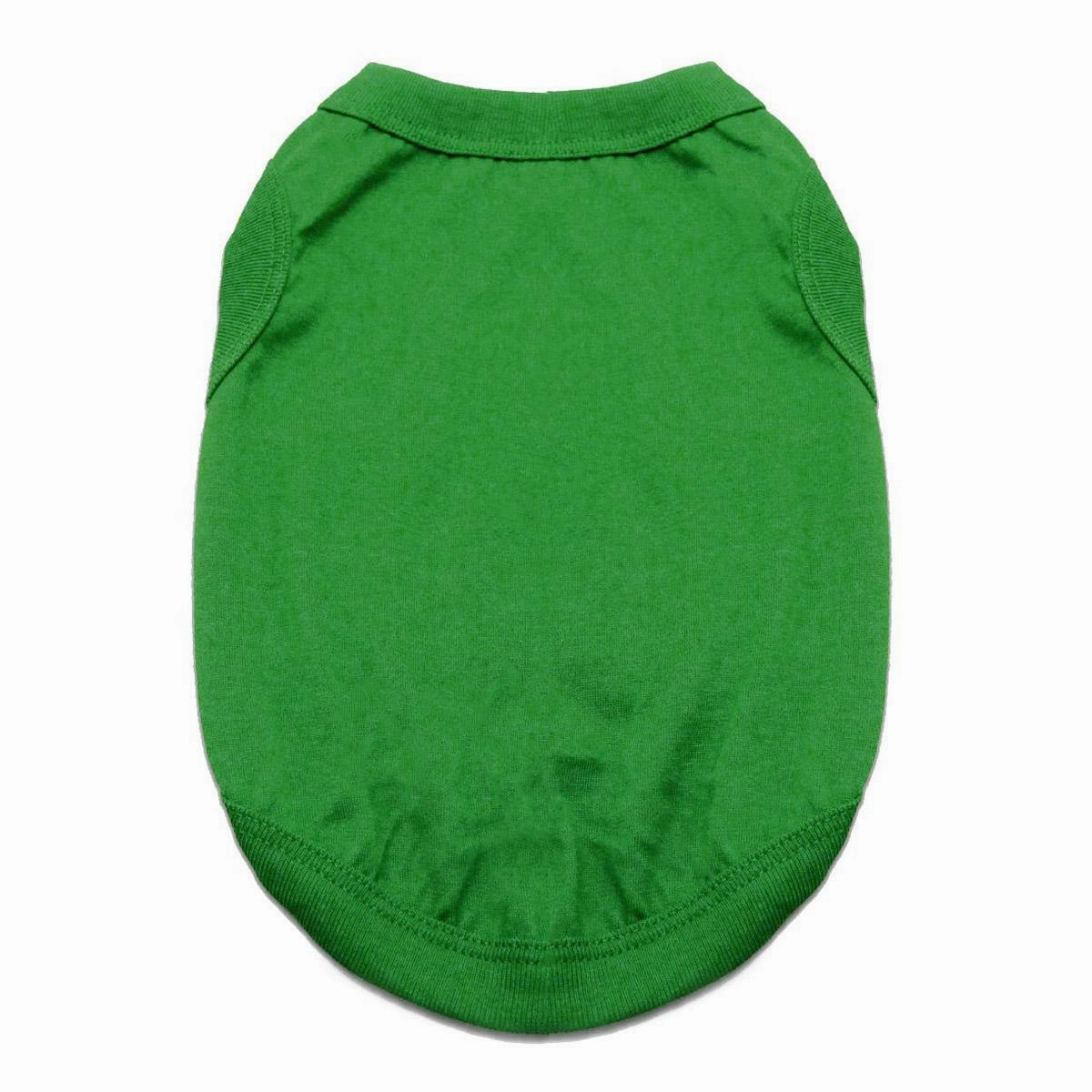 Cotton Dog Tank Emerald Green