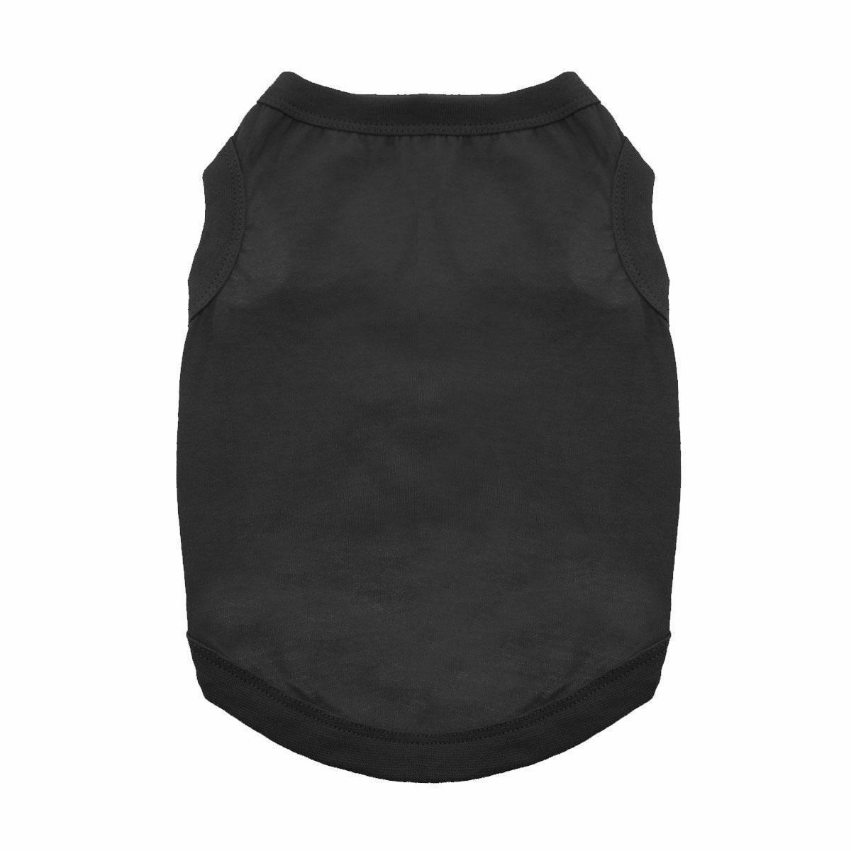 Cotton Dog Tank Jet Black
