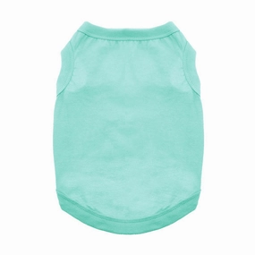 Cotton Dog Tank Teal