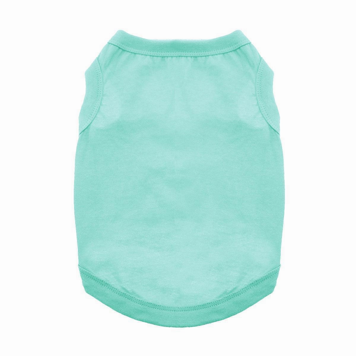 Cotton Dog Tank Teal
