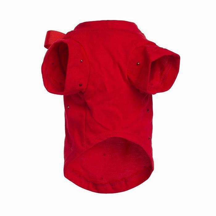 Crystal Dog T-Shirt Red