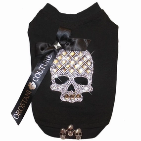 Crystal Skull Black Dog Tee