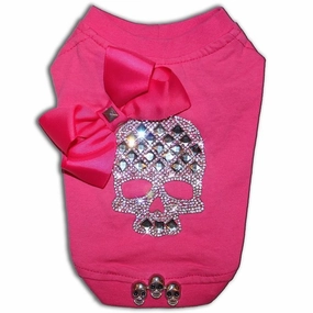 Crystal Skull Glam Couture Dog Shirt