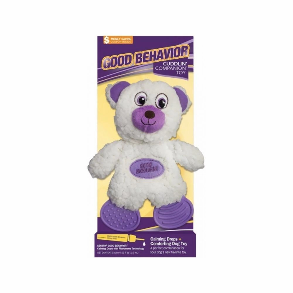 Cuddlin' Companion Bedtime Bear Dog Plush Toy