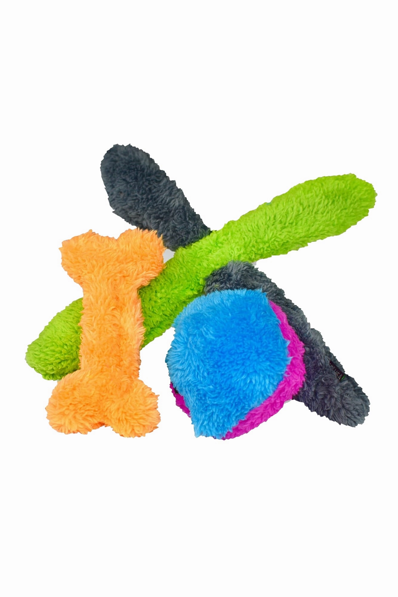 Cycle Dog Duraplush Puppy Pack Dog Toy