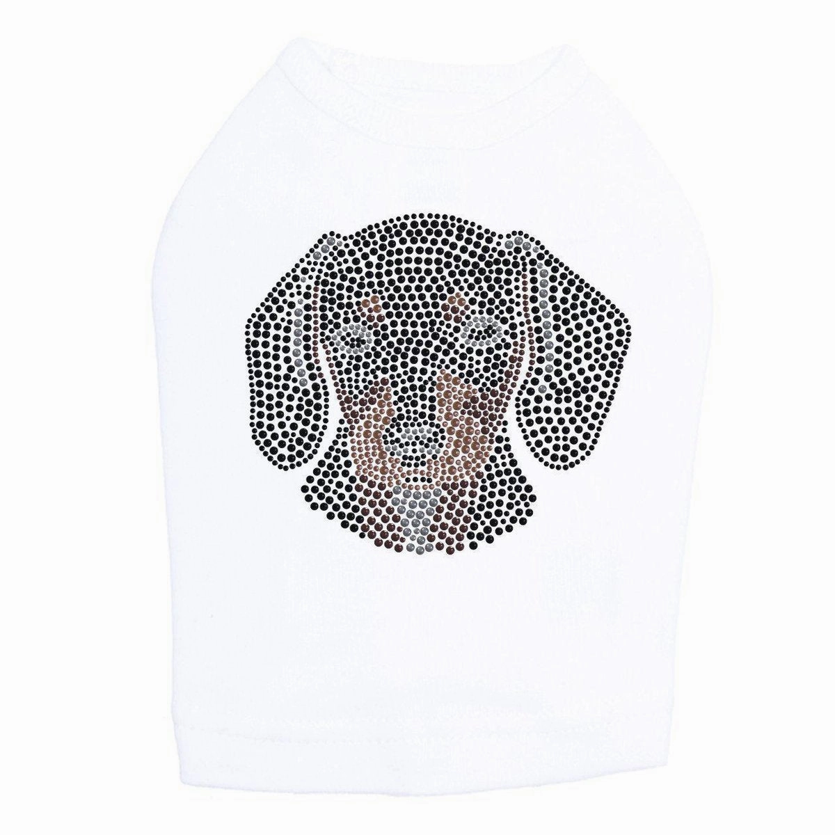 Dachshund Rhinestone Dog Tank